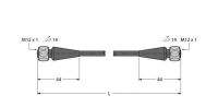 Verbindungsleitung RKH4.5-20-RKH4.5/TFG