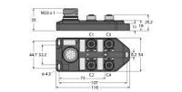 Verteiler passiv TB-4M12-5P3-CS19T