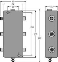 Verteilerbaustein JBBS-49SC-E413/3G
