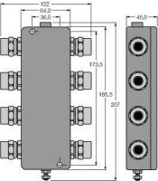 Verteilerbaustein JBBS-49SC-T615/3G