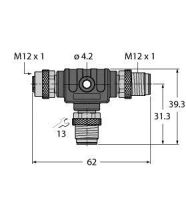 Zweifachverteiler RKSW-2RSSW45-0002