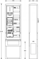 Straßenbeleuchtungssäule SB-S-4G Netze BW