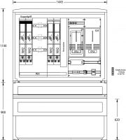 Zähleranschlußsäule WM-ZP-630A Mitnetz