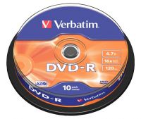 DVD-R 4.7GB/120Min/16x 43523 (VE10)