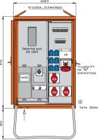 Anschlussverteilerschrank WAV0170BR1