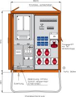 Anschlussverteilerschrank WAV0179-OE2