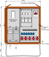 Anschlussverteilerschrank WAV0251BR1