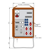 Verteilerschrank WV0430R1-ISO