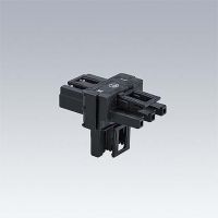 3pol.-T-Anschluss T CONNECTOR WO 3POLE