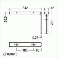Anbauwinkel CROSSIGN #22171528