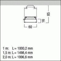 LED-Lichtbandleuchte TECTON MIR #42187203