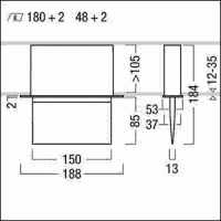 LED-Sicherheitsleuchte ARTSIGN 75 #42185928