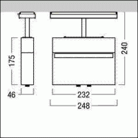 LED-Sicherheitsleuchte CROSSIGN #42186577