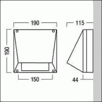 LED-Sicherheitsleuchte RESCLITE P #42934225