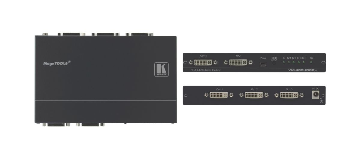 4K DVI-Verteilverstärker VM-400HDCPXL