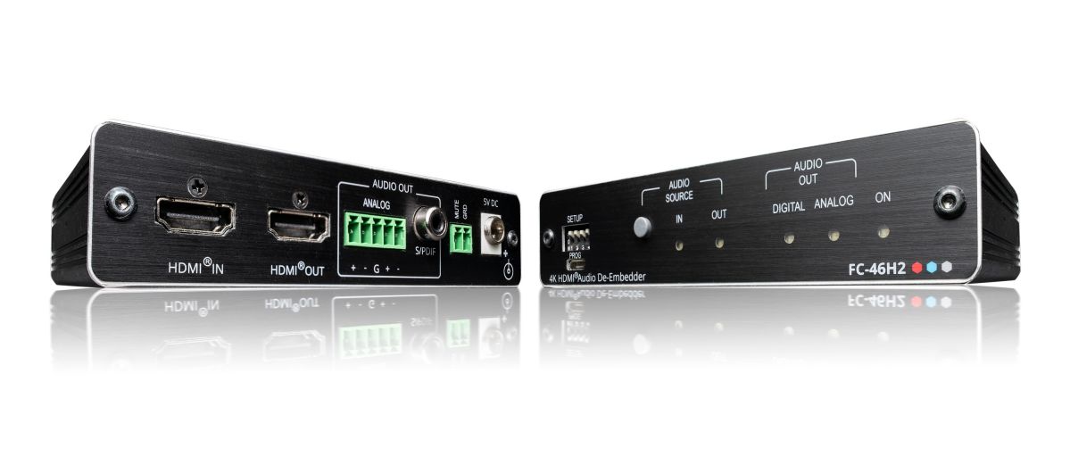 4K HDMI Audio De-Embedder FC-46H2 4K HDMI Audio De-Embedder FC-46H2