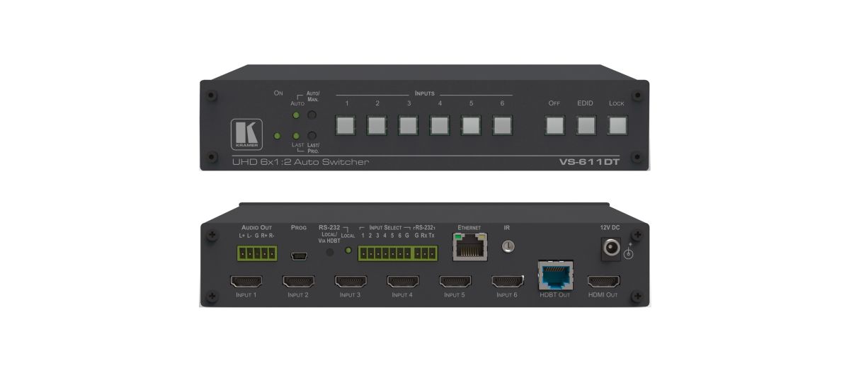4K HDMI Auto-Switcher VS-611DT