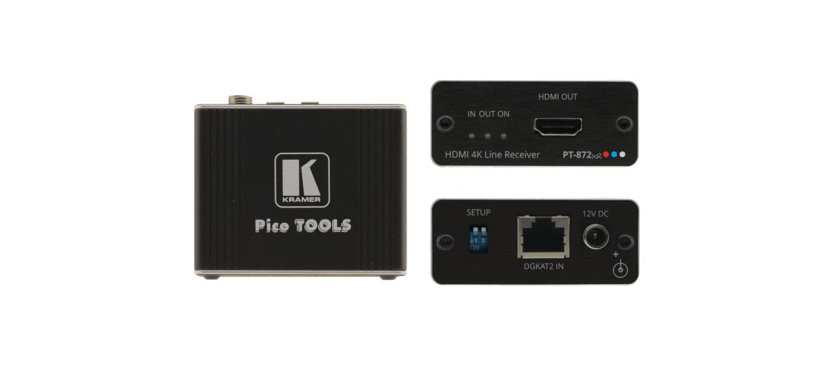 4K HDMI PoC-Empfänger PT-872XR 4K HDMI PoC-Empfänger PT-872XR
