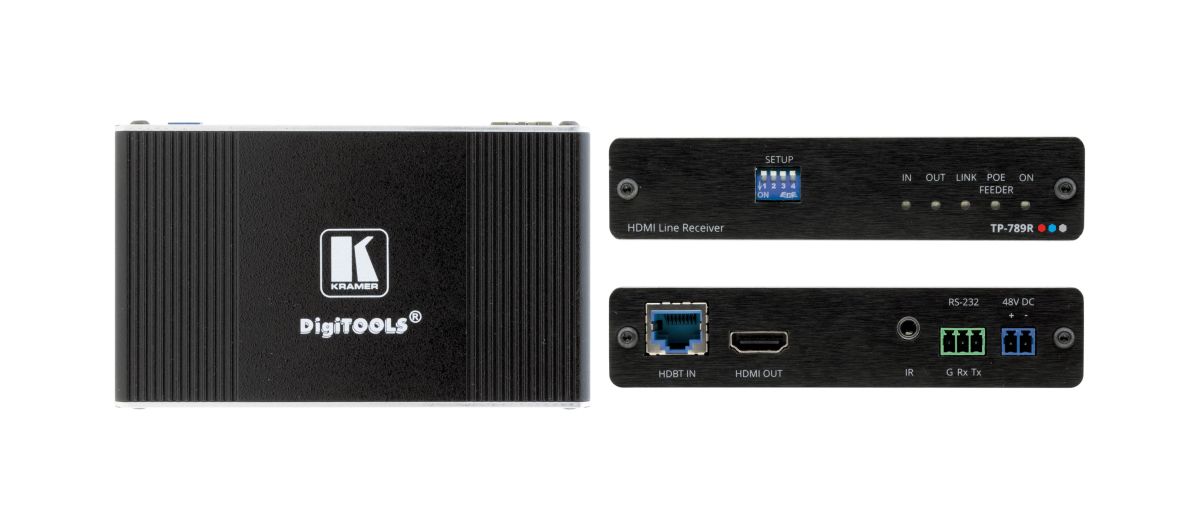 4K HDMI PoE-Empfänger TP-789R