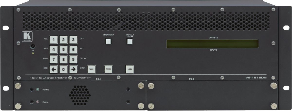 4K Matrixschalter VS-1616DN-EM/STANDAL 4K Matrixschalter VS-1616DN-EM/STANDAL