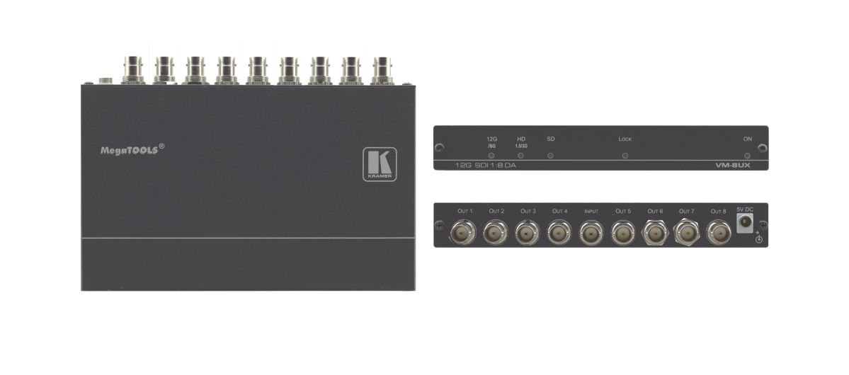 4K SDI Verteilverstärker VM-8UX 4K SDI Verteilverstärker VM-8UX