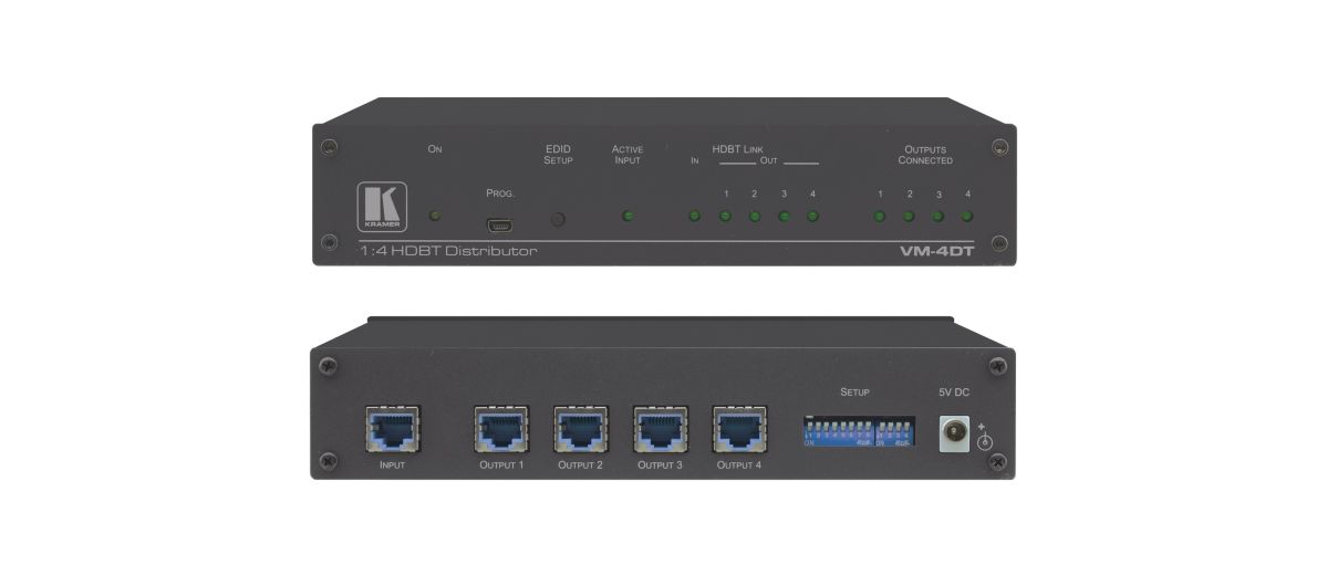 4K Verteilverstärker VM-4DT 4K Verteilverstärker VM-4DT