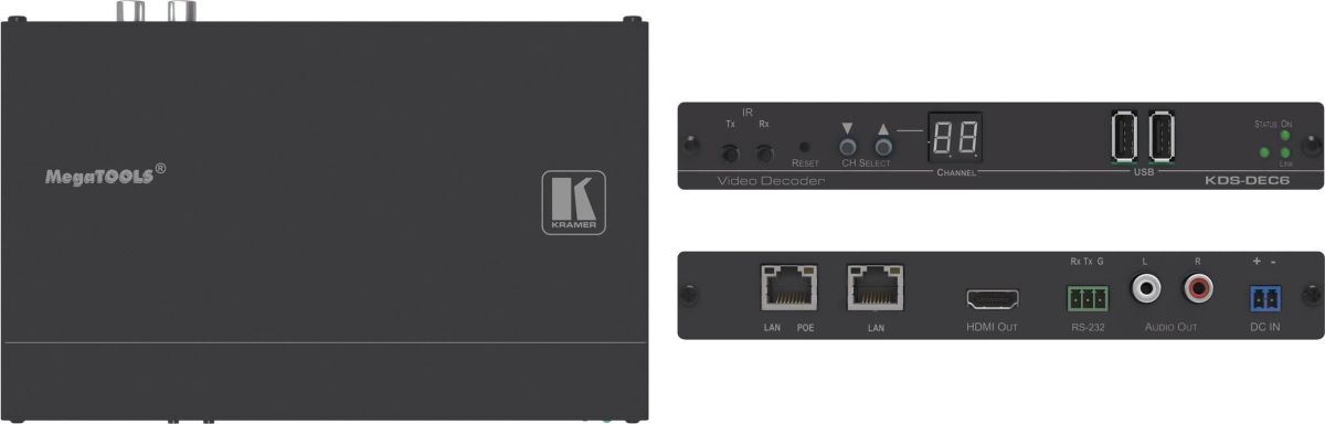 4K Videodecoder KDS-DEC6 4K Videodecoder KDS-DEC6