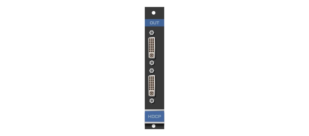 DVI (HDCP) Ausgangskarte HDCP-OUT2-F16/STANDA DVI (HDCP) Ausgangskarte HDCP-OUT2-F16/STANDA
