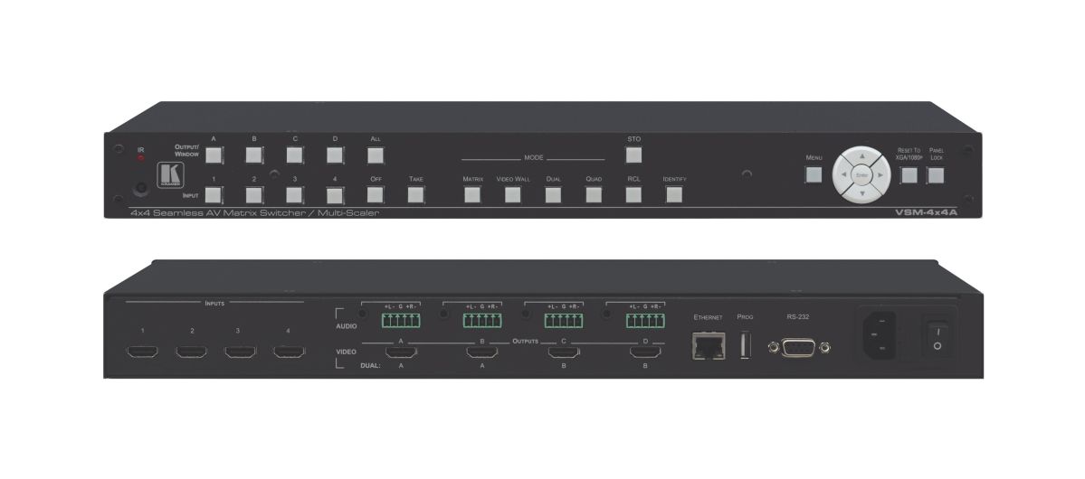 Matrixschalter/MultiScaler VSM-4X4A