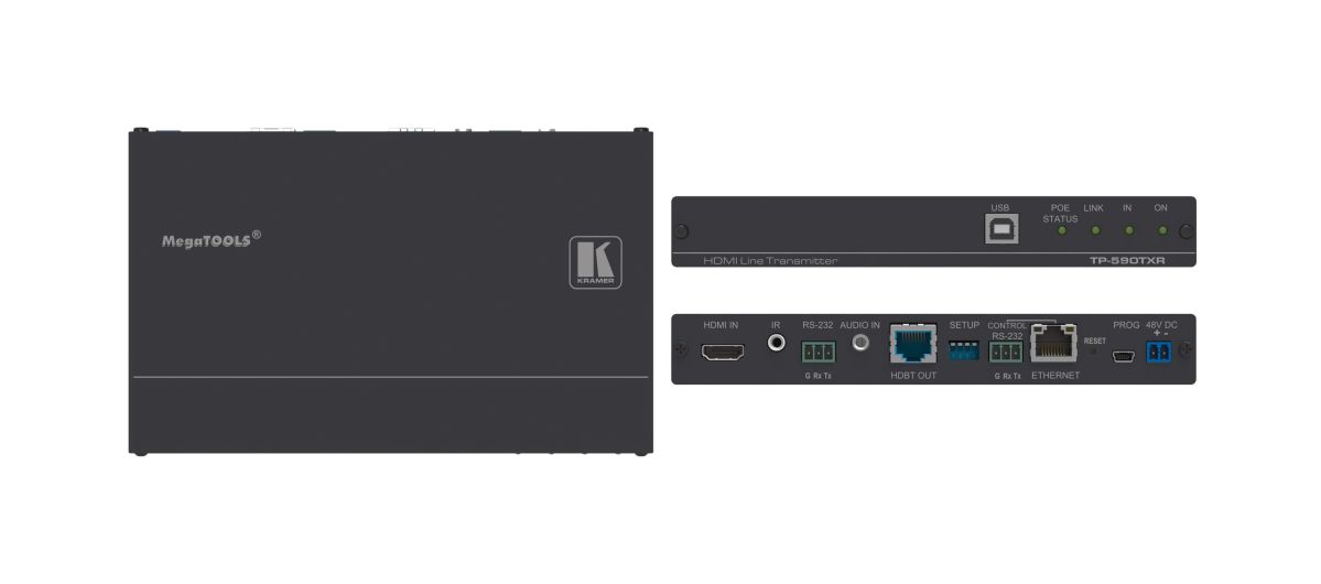 Twisted Pair Übertrager TP-590TXR Twisted Pair Übertrager TP-590TXR