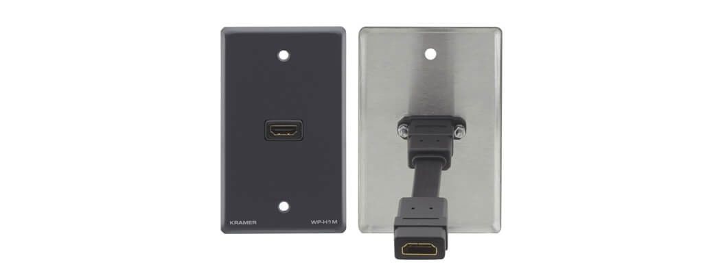 Wand-Anschlussfeld WP-H1M(WP-HDMI1M)399