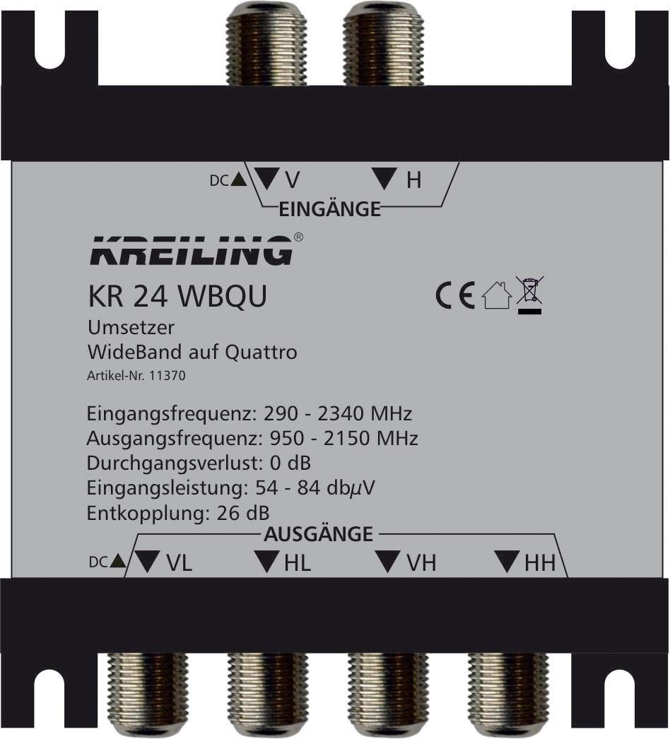 Umsetzer KR 24 WBQU Umsetzer KR 24 WBQU