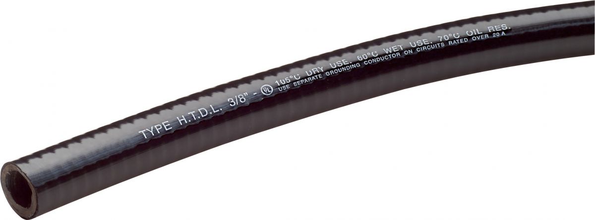 Kabelschutzschlauch HTDL 1/2 BK Kabelschutzschlauch HTDL 1/2 BK