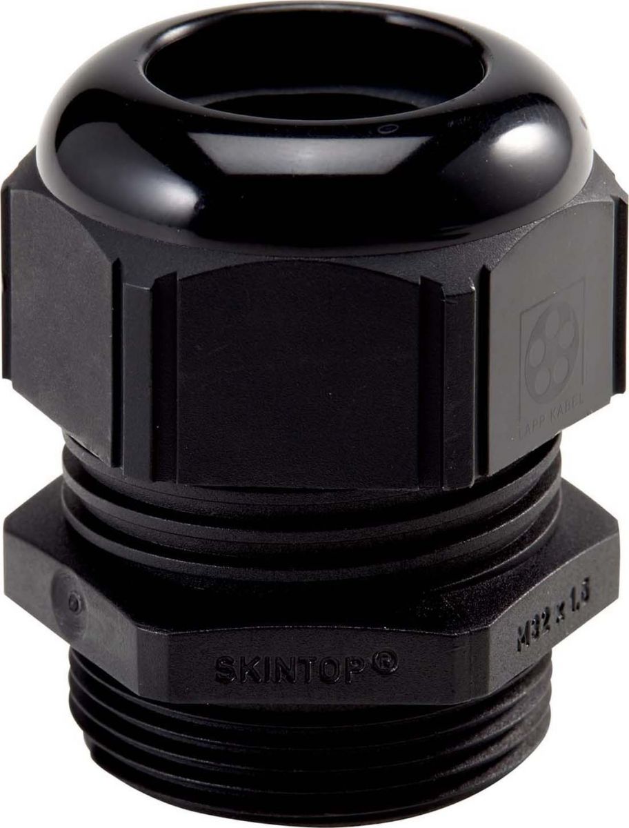 Kabelverschraubung STR 1/2 R9005 BK