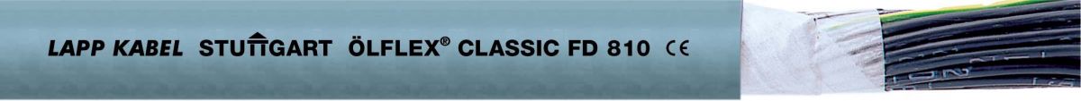 Ölflex FD 810 0026141 34G1,0mm² Schnittlänge