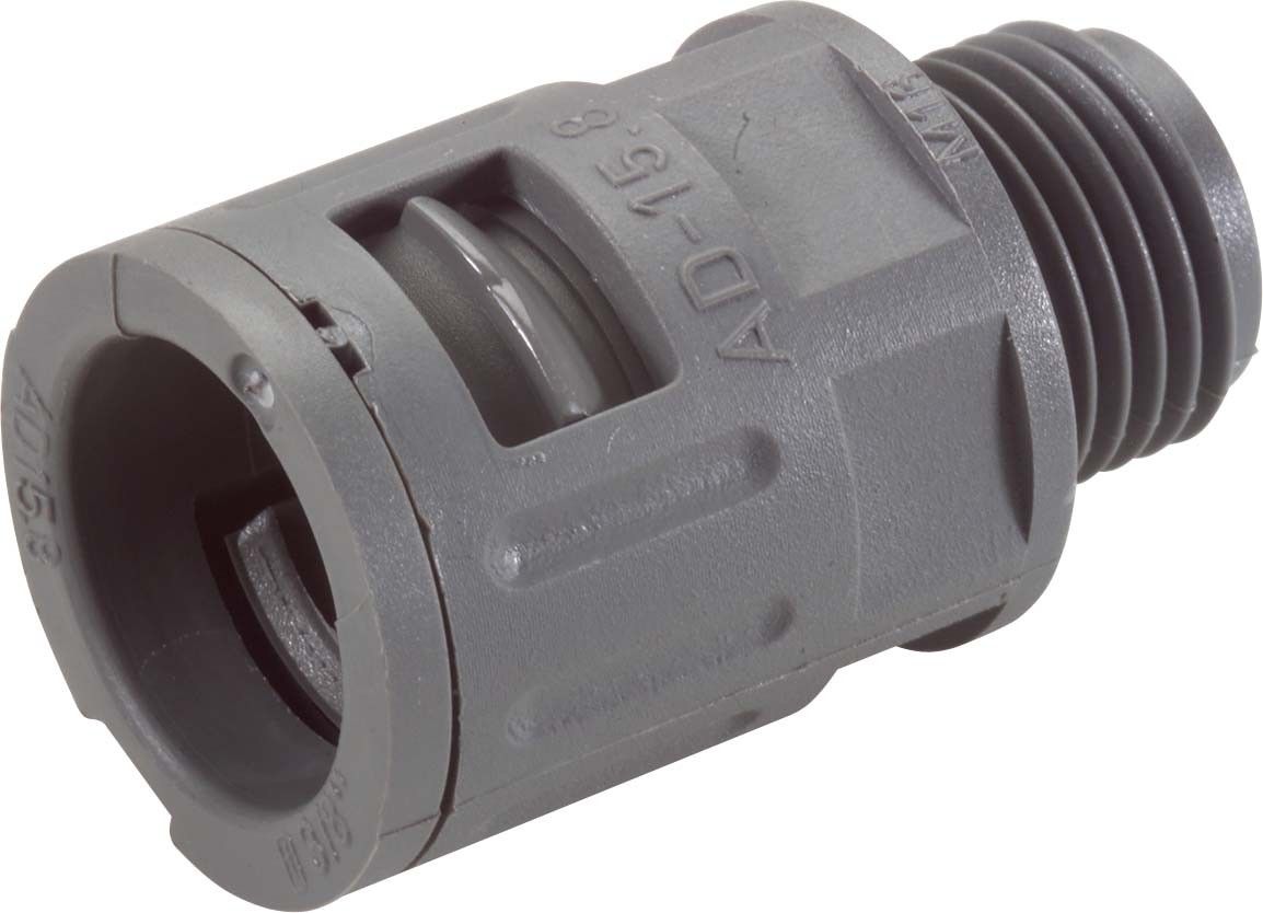 Schlauchverschraubung KLICK-GM 16x1,5/2 GY Schlauchverschraubung KLICK-GM 16x1,5/2 GY