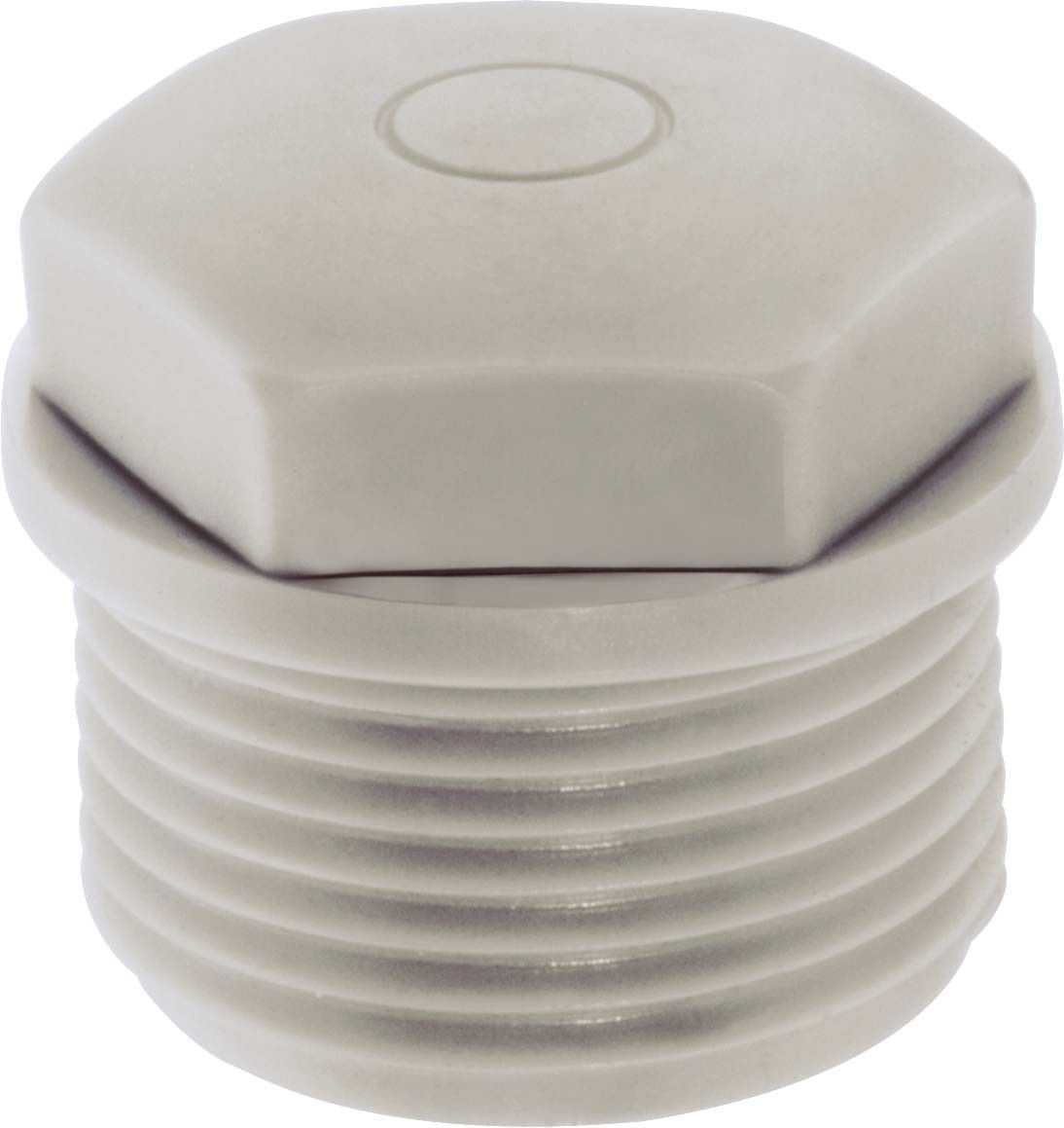 Würgenippel WN-M20x1,5LGY o.Loch