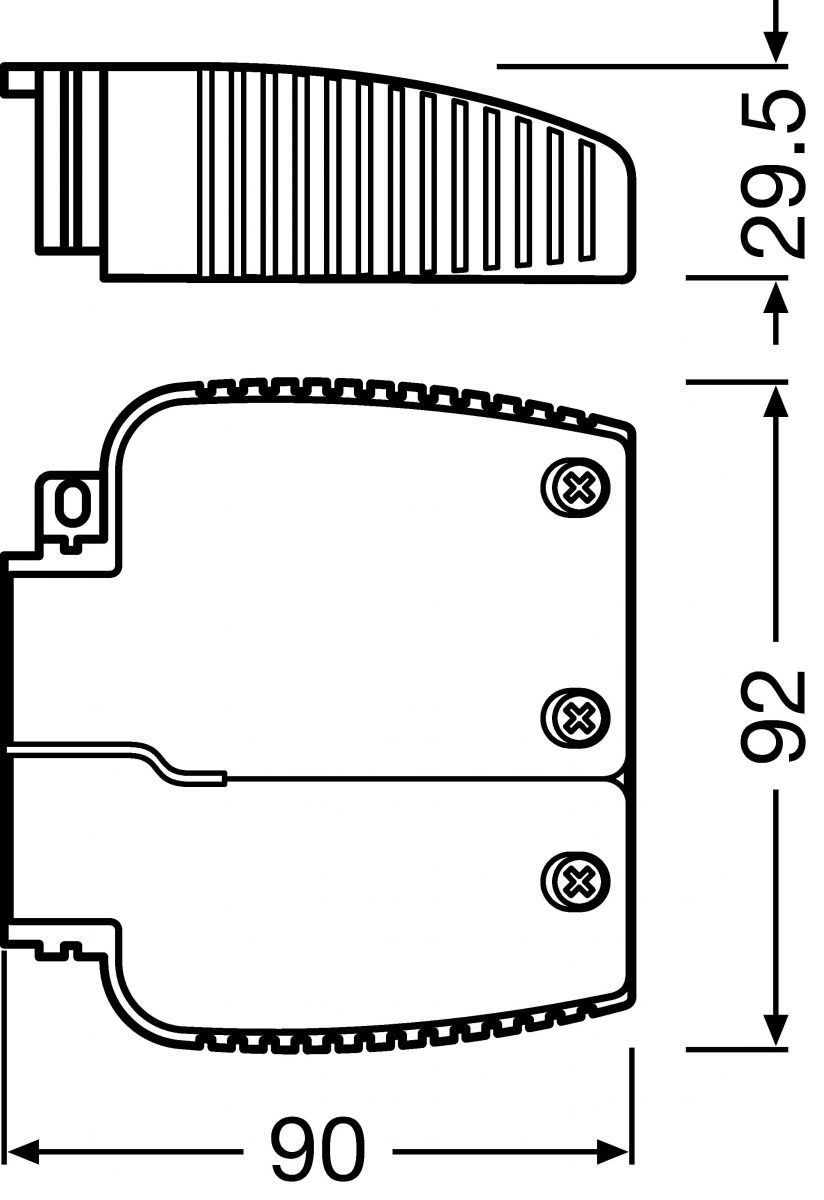 Anschlusskasten EVG OTCABLECLAMPBSTYLETL