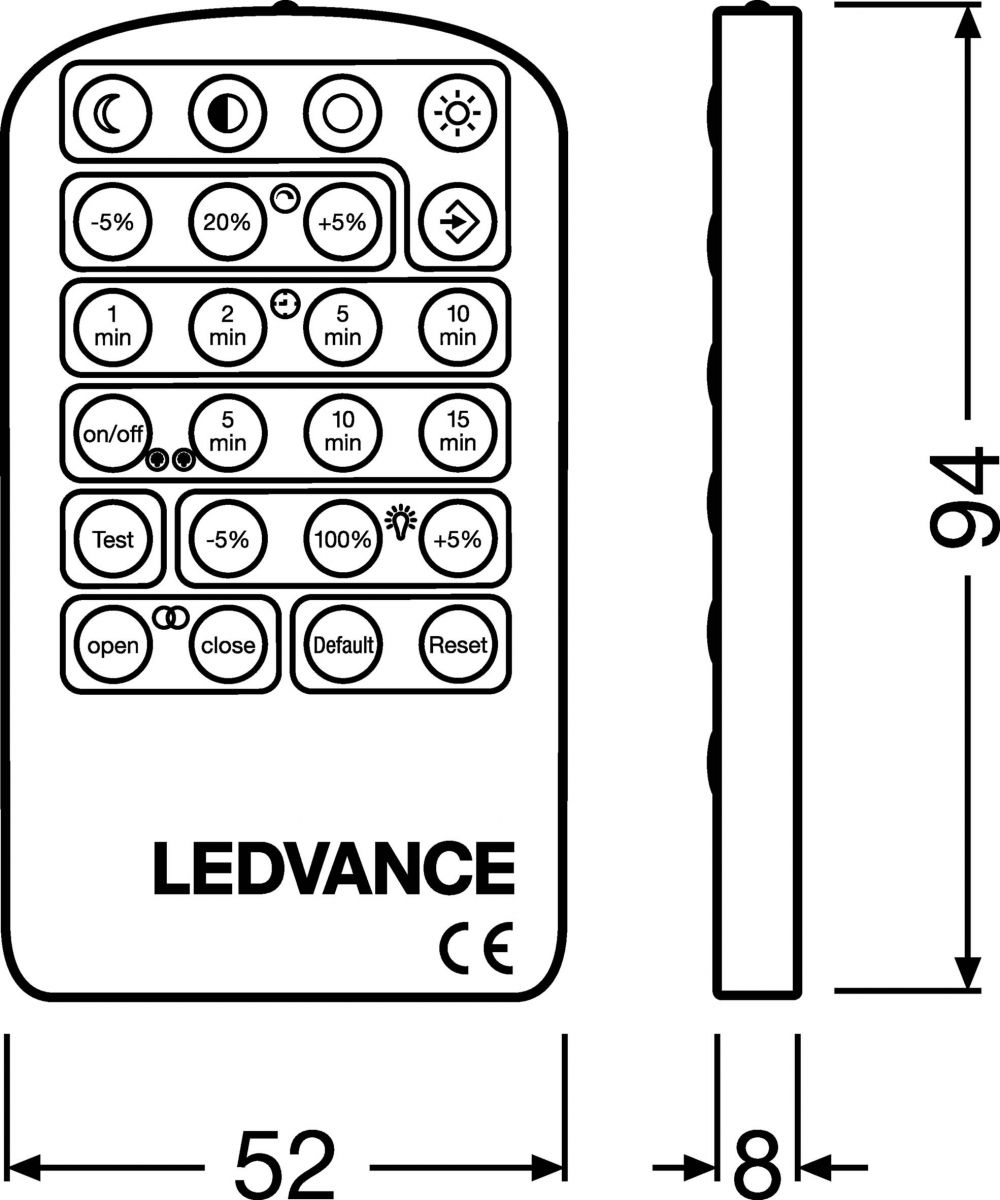 Fernbedienung CONN. SENSOR REMOTE