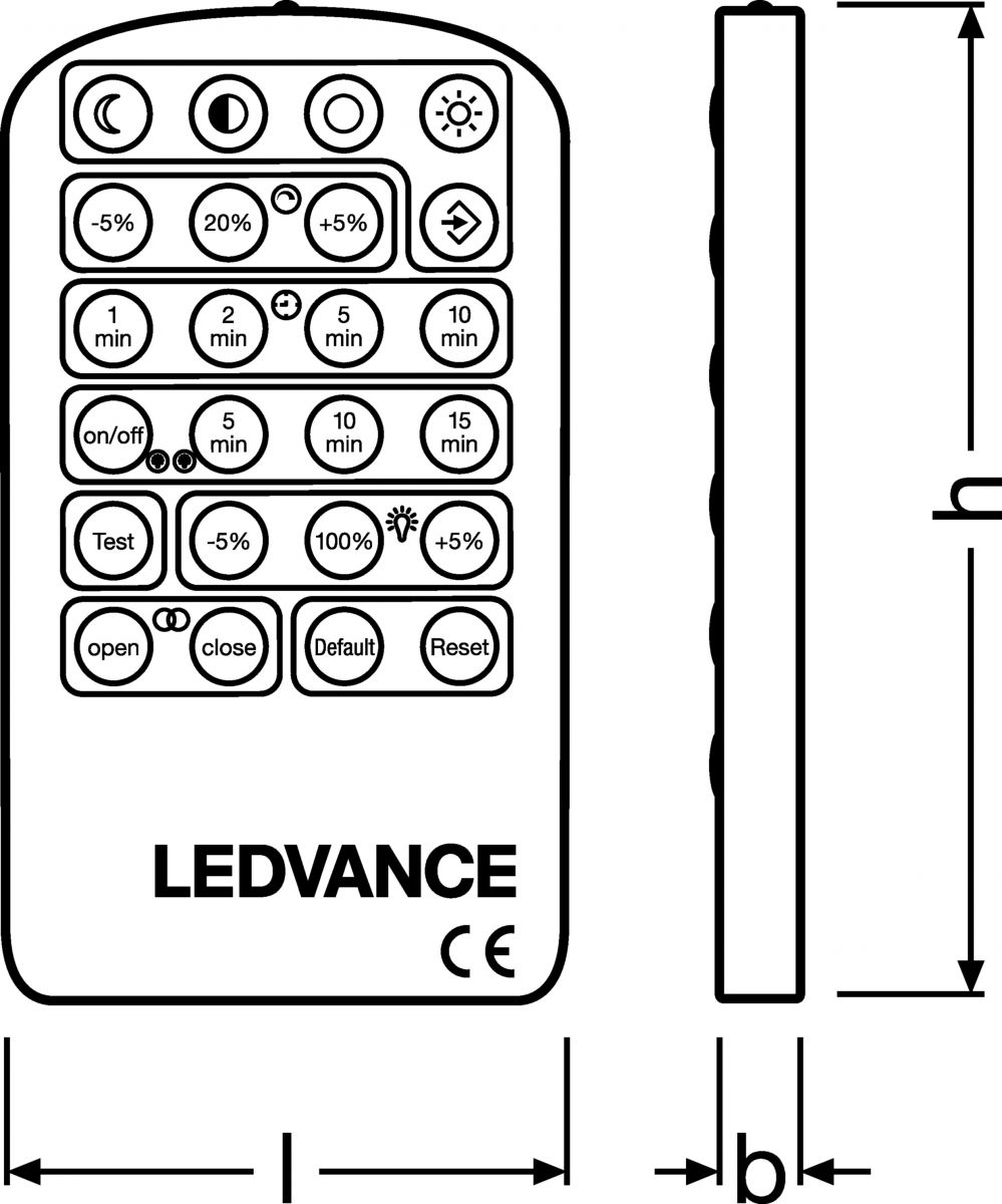 Fernbedienung CONN. SENSOR REMOTE