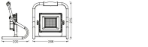 LED-Arbeisleuchte LED W #4058075576490