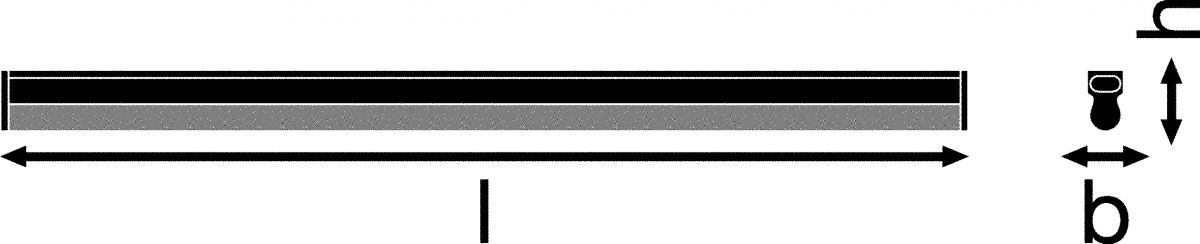 LED Lichtleiste Linear Compact 10 W 3000 K 600 mm