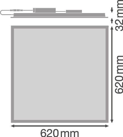 LED-Panel M625 PLCMFT625P28W830PS