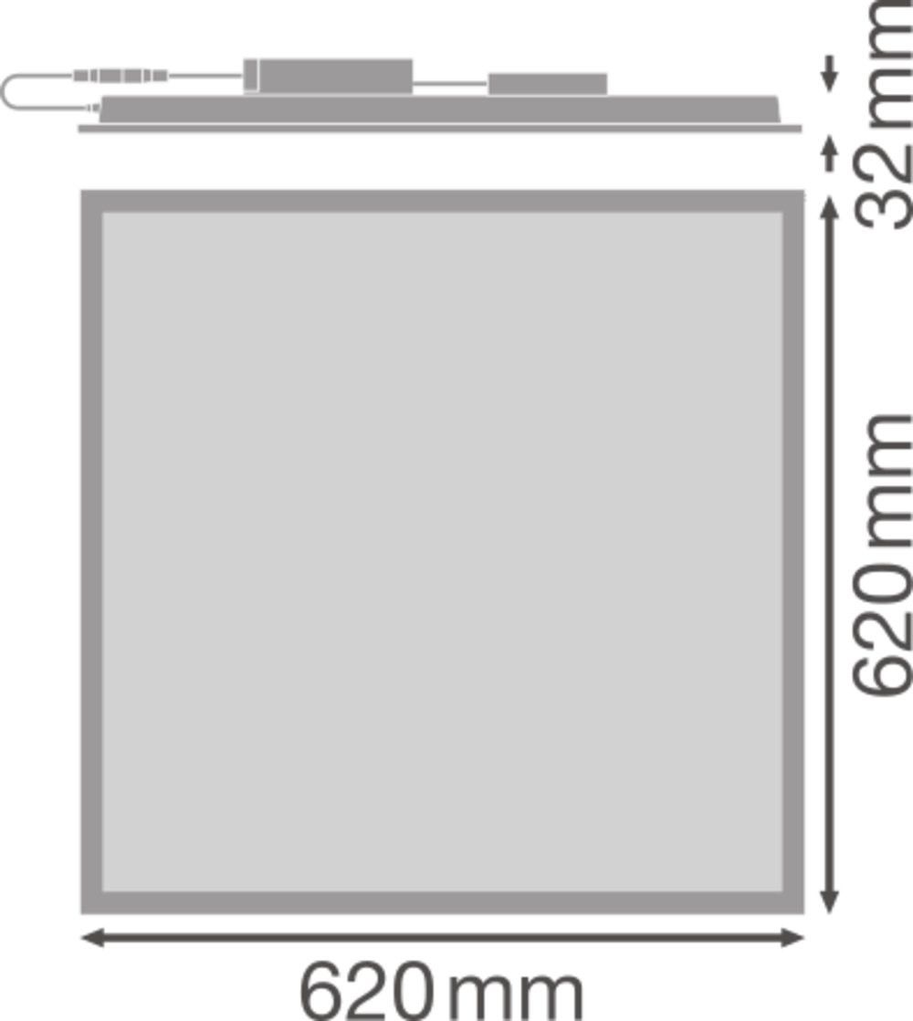 LED-Panel M625 PLCMFT625P36WCCTDALI