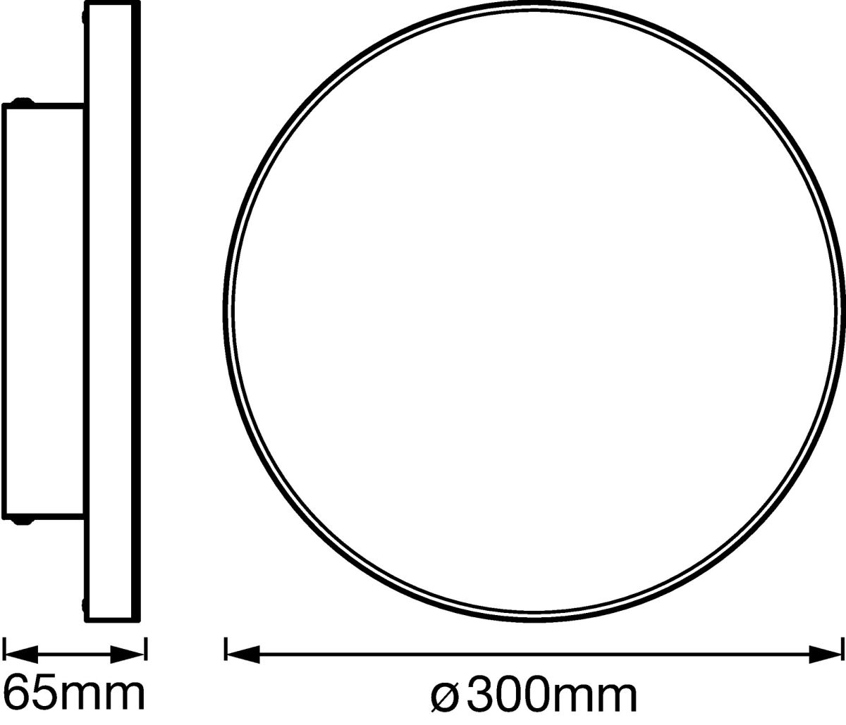 LED-Wand-/Deckenleuchte PLANON#4058075470712