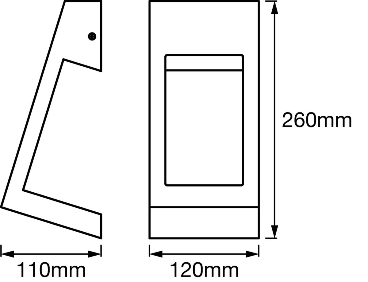 LED-Wandleuchte ENDURA#4058075478091