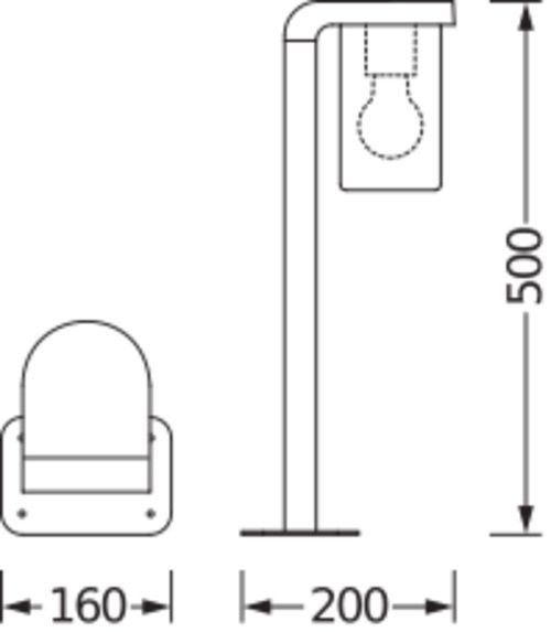 Leuchte E27 ENDURA#4058075554290