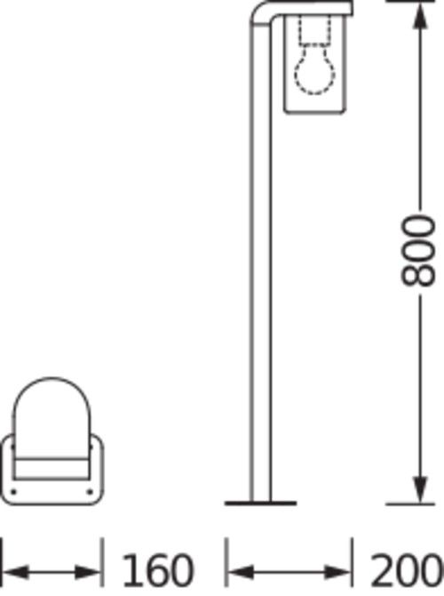 Leuchte E27 ENDURA#4058075554375