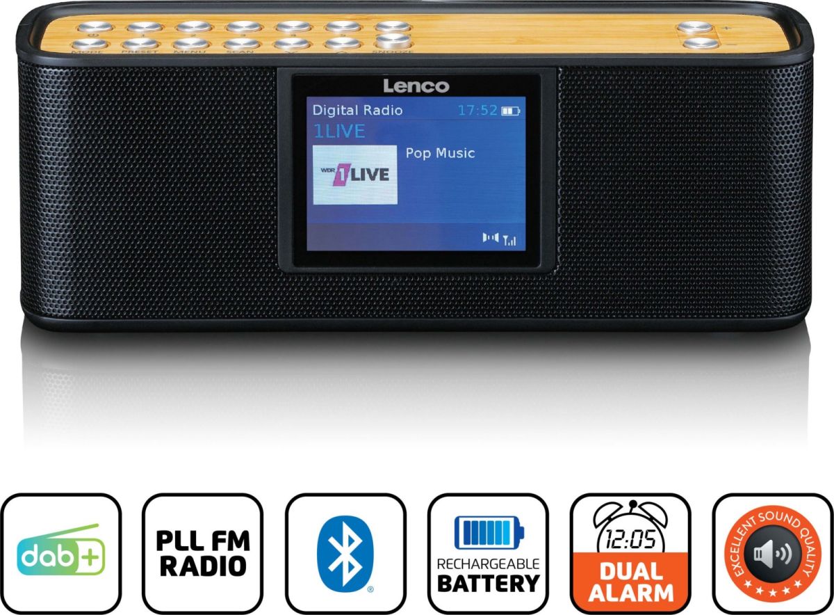 DAB+ Radio PDR-045BK