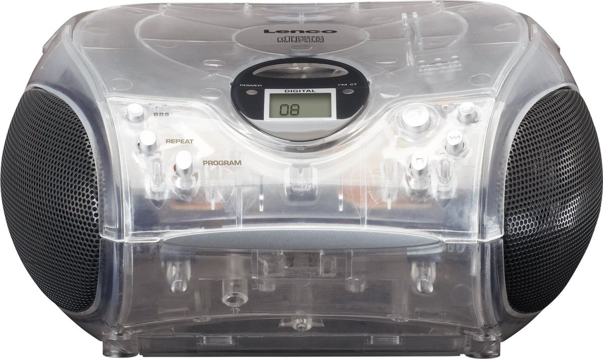 UKW-Radio m.CD SCD-24 transparent